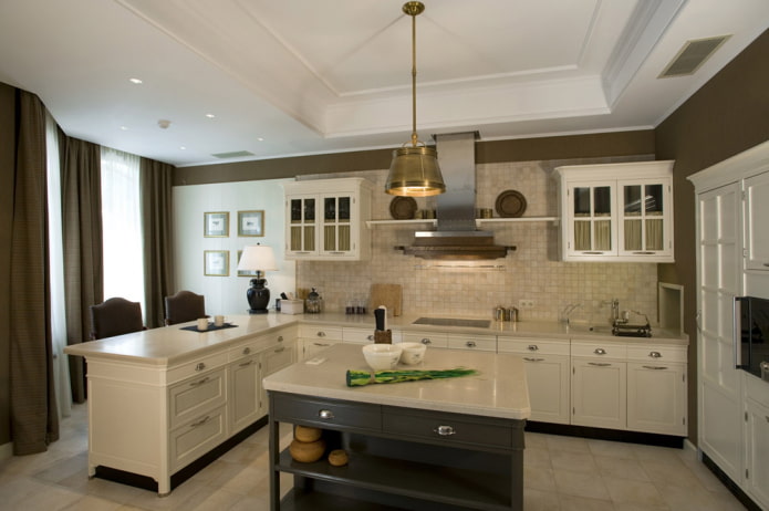 decorazione della cucina in stile inglese