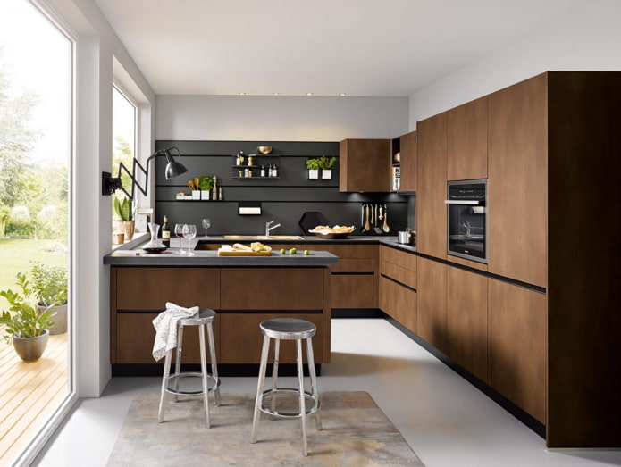 Cucina in stile Art Nouveau