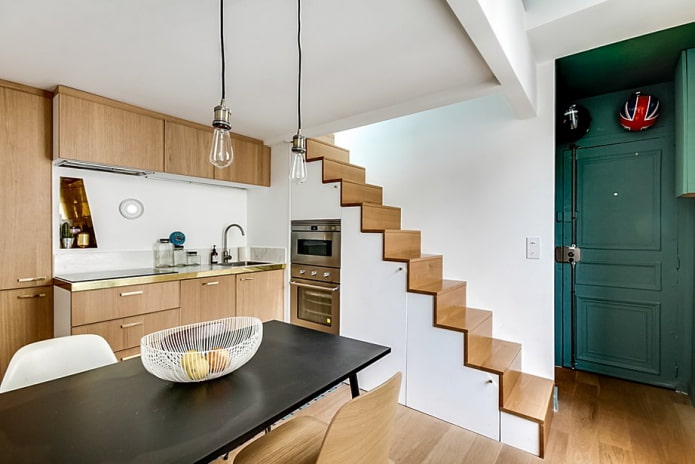 Cucina sotto le scale