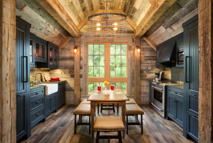cucina a due file