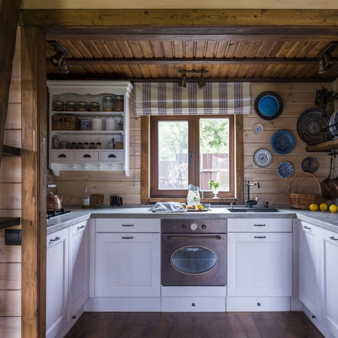 cucina a forma di lettera U