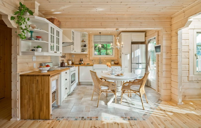 cucina in una nicchia