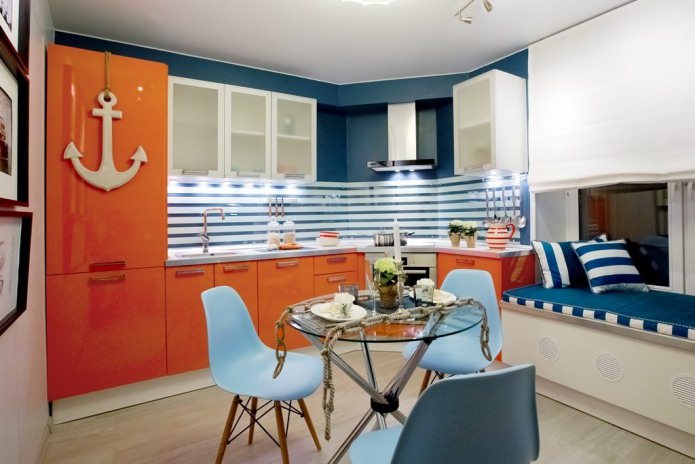 cucina in stile marino
