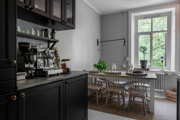 Cucina scura