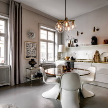 Stile scandinavo negli interni della cucina: creare un design accogliente-1