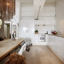Stile scandinavo negli interni della cucina: creare un design accogliente-3