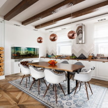 Stile scandinavo negli interni della cucina: creare un design accogliente-5