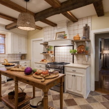 Cucina in stile country: caratteristiche, idee per la casa e l'appartamento-0