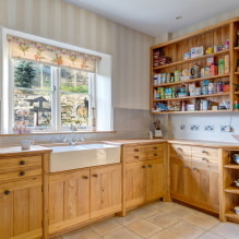 Cucina in stile country: caratteristiche, idee per la casa e l'appartamento-4