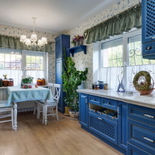 Cucina in stile country: caratteristiche, idee per la casa e l'appartamento-5