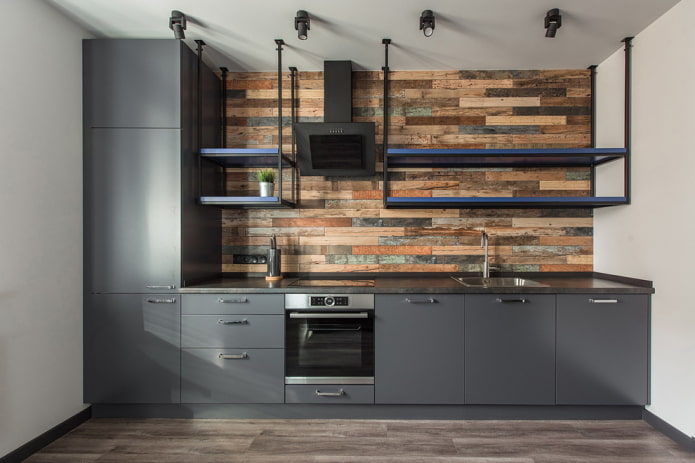 set dritto grigio