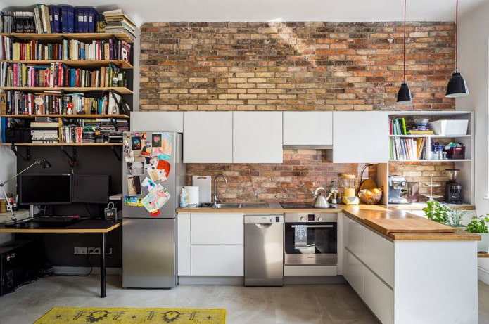 set da cucina bianco di Ikea