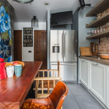 Cucina in stile loft-4