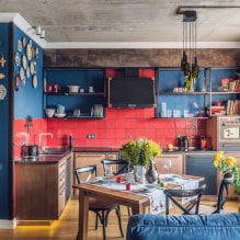 Cucina in stile loft-8
