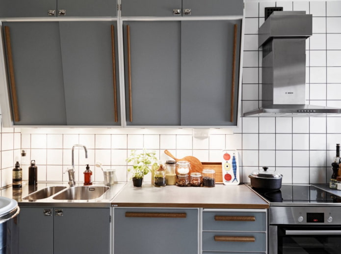 mobili per una cucina retrò