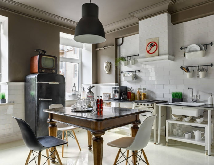 design della cucina senza set