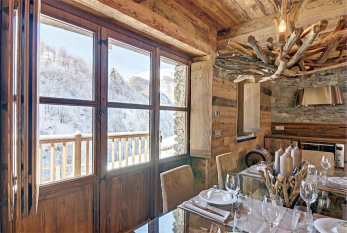 decorazioni in legno per la cucina