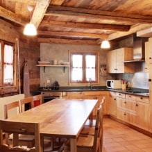 Cucina in stile chalet-1