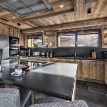 Cucina in stile chalet-5