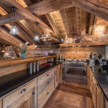 Cucina in stile chalet-3