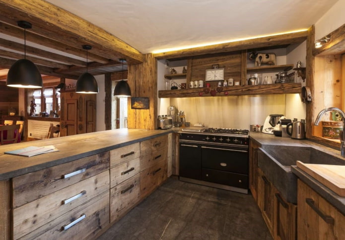 soffitto in cucina