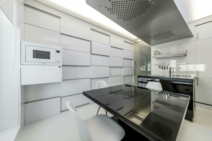 cucina luminosa in stile moderno