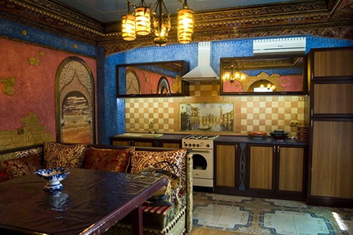 cucina in stile orientale