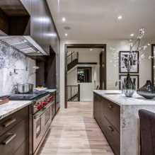 Design della cucina in wenge-2