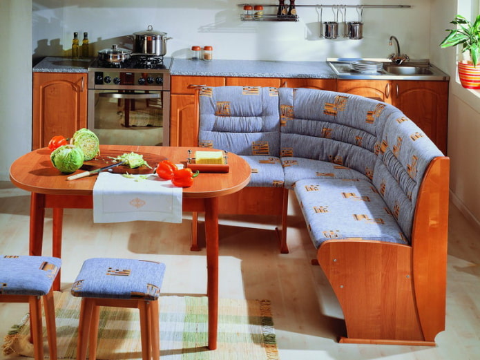 design della zona pranzo