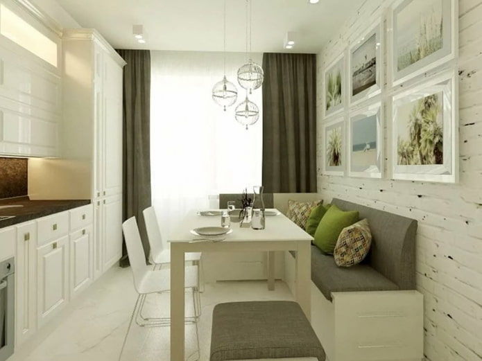 design della zona pranzo