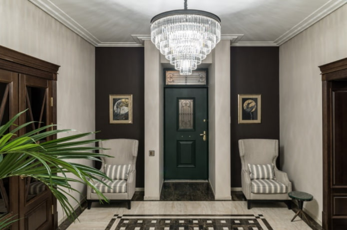 design del corridoio in stile classico