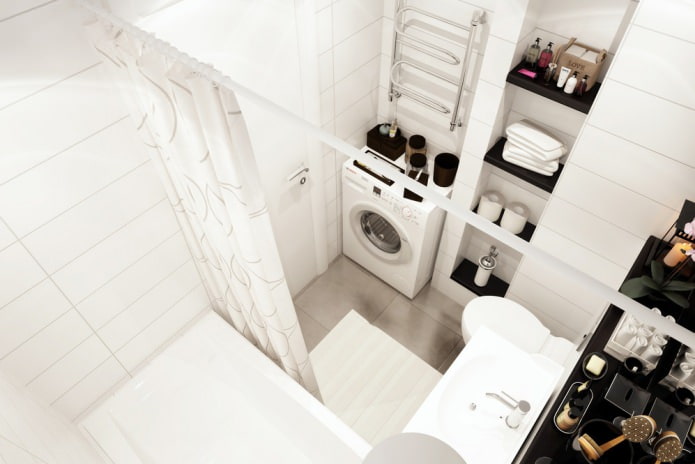 progettazione del bagno moderno