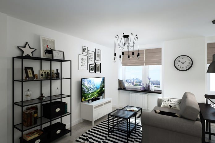 studio design 33 mq