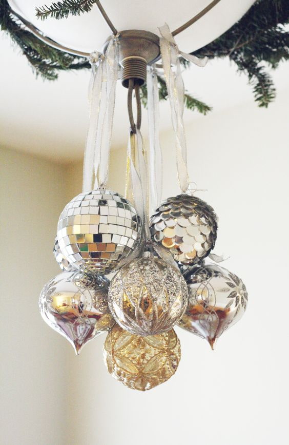 Palline sul lampadario