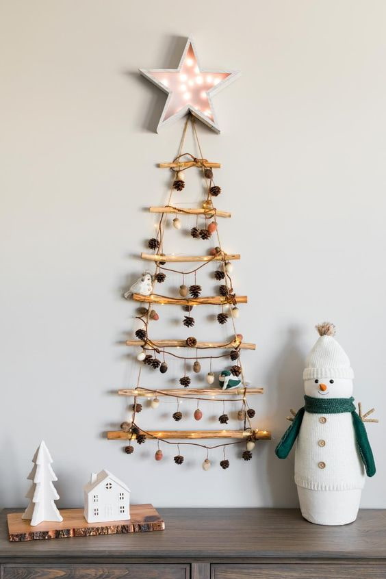 Albero di Natale a parete