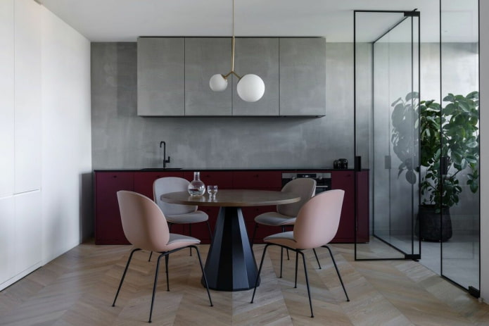 design degli interni di un appartamento di 70 metri quadrati