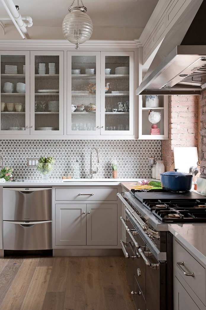 laminato per una cucina scandinava
