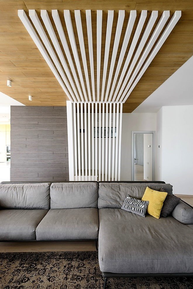 soffitto in un interno moderno