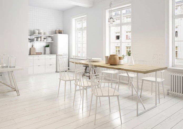 scandinavian style kitchen