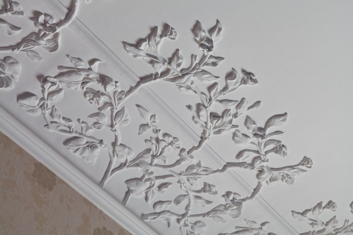 modanatura per soffitto in gesso