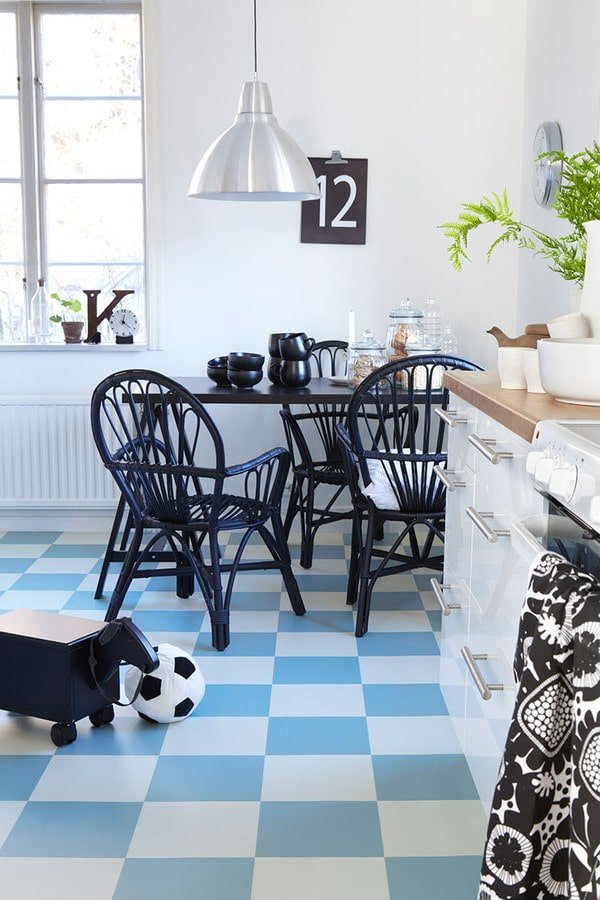 linoleum per l'interno della cucina