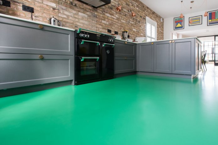 linoleum in cucina
