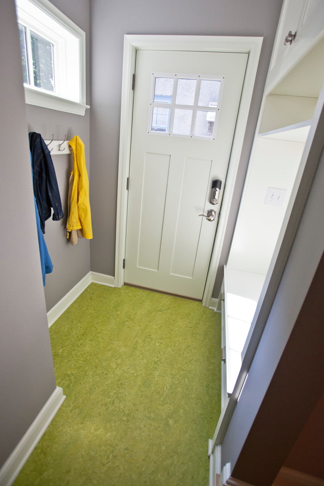 Linoleum verde