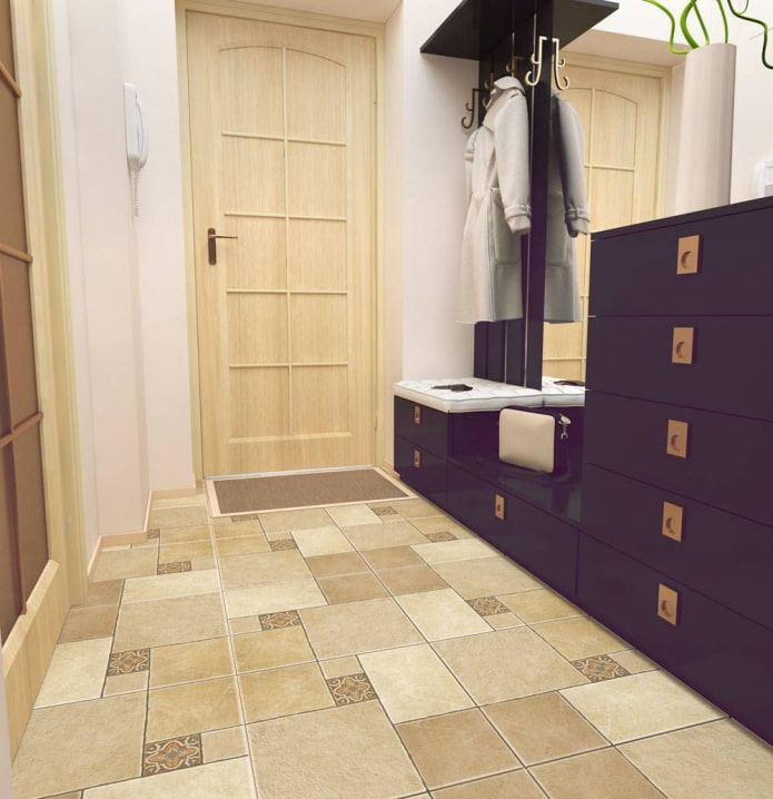 linoleum nel corridoio