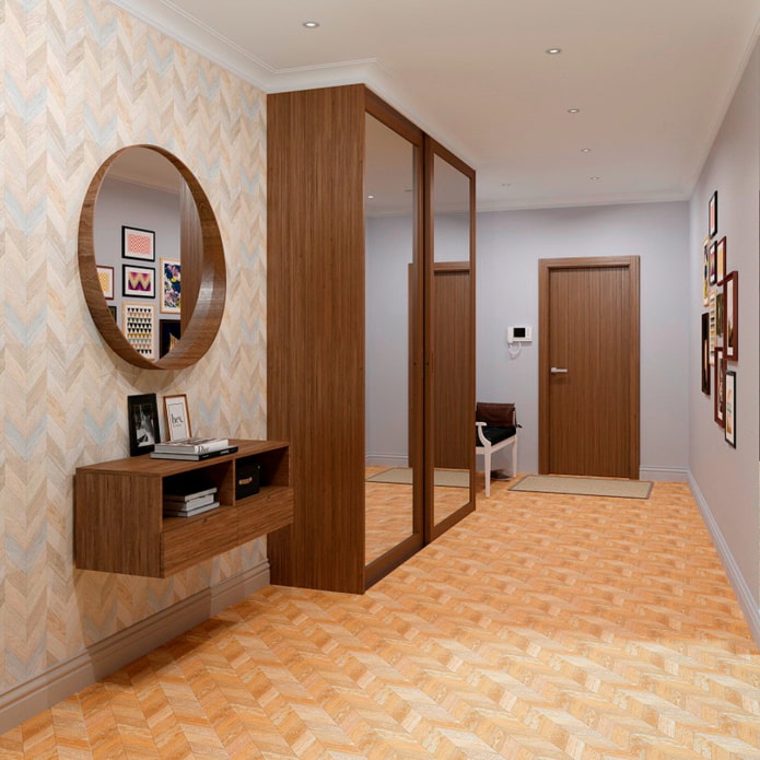 linoleum marrone