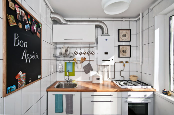 cucina in una Krusciovka