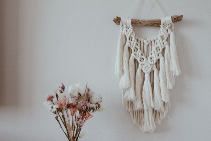 pannello in stile boho
