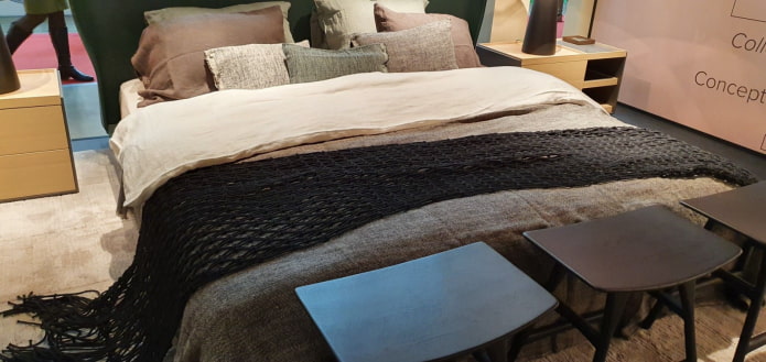 coperta in macramè