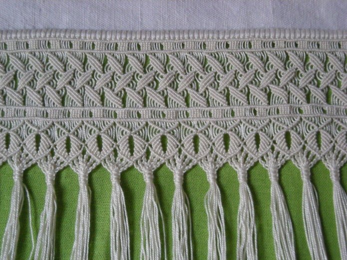 macramè intrecciato