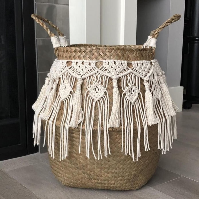 decorare un cestino Ikea